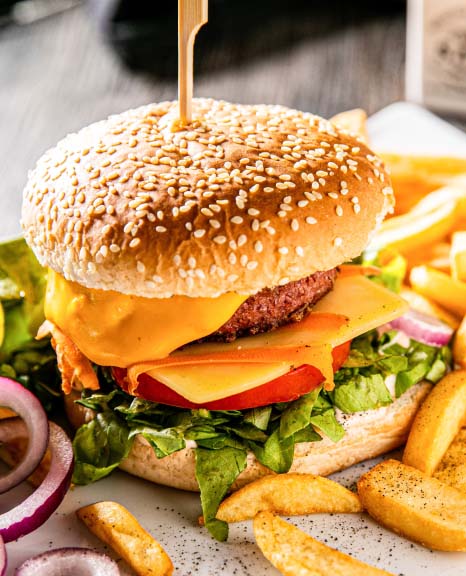 cbr events catering burger corporate events